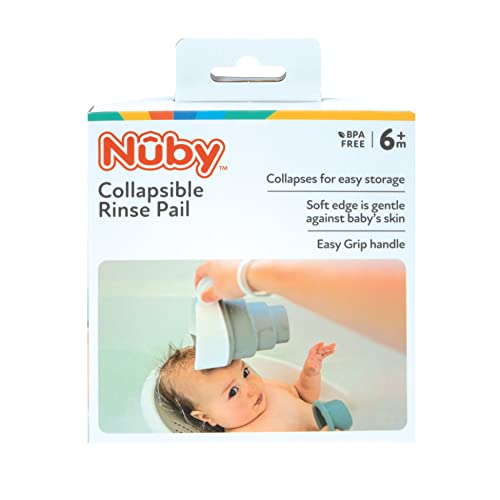 Collapsible Rinse Pail for Baby Bath Time