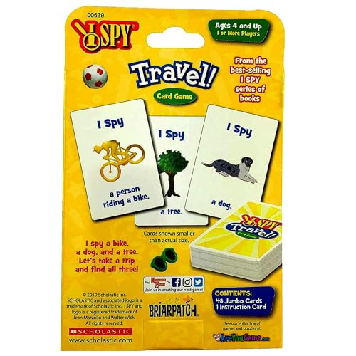 I Spy Travel Card Game - Ages 4+