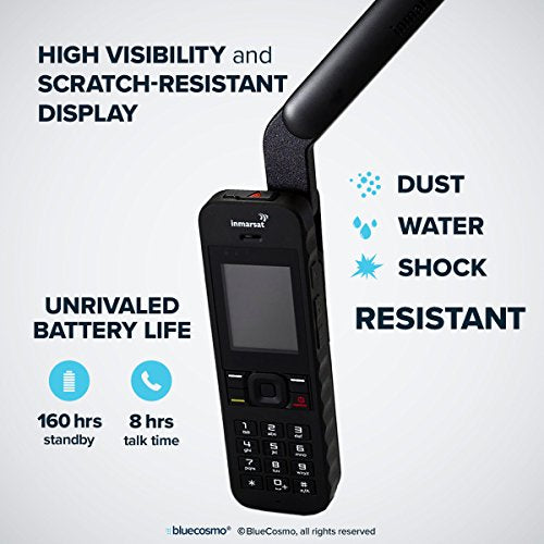 Inmarsat IsatPhone 2.1 Satellite Phone Kit & 250 Unit Prepaid SIM