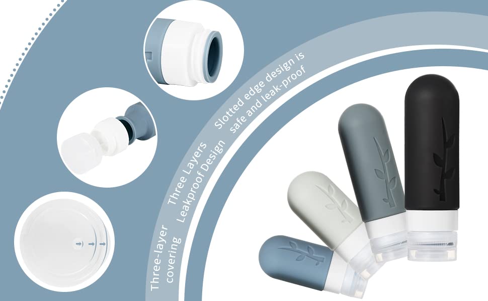 TSA Approved Toiletries Containers
