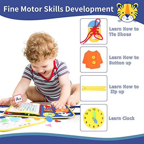 Busy Board for Toddlers - Ages 2+