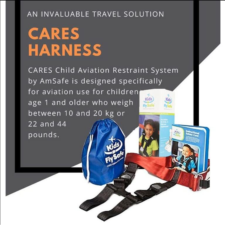 Cares Airplane Harness For Kids - Toddler Travel Restraint