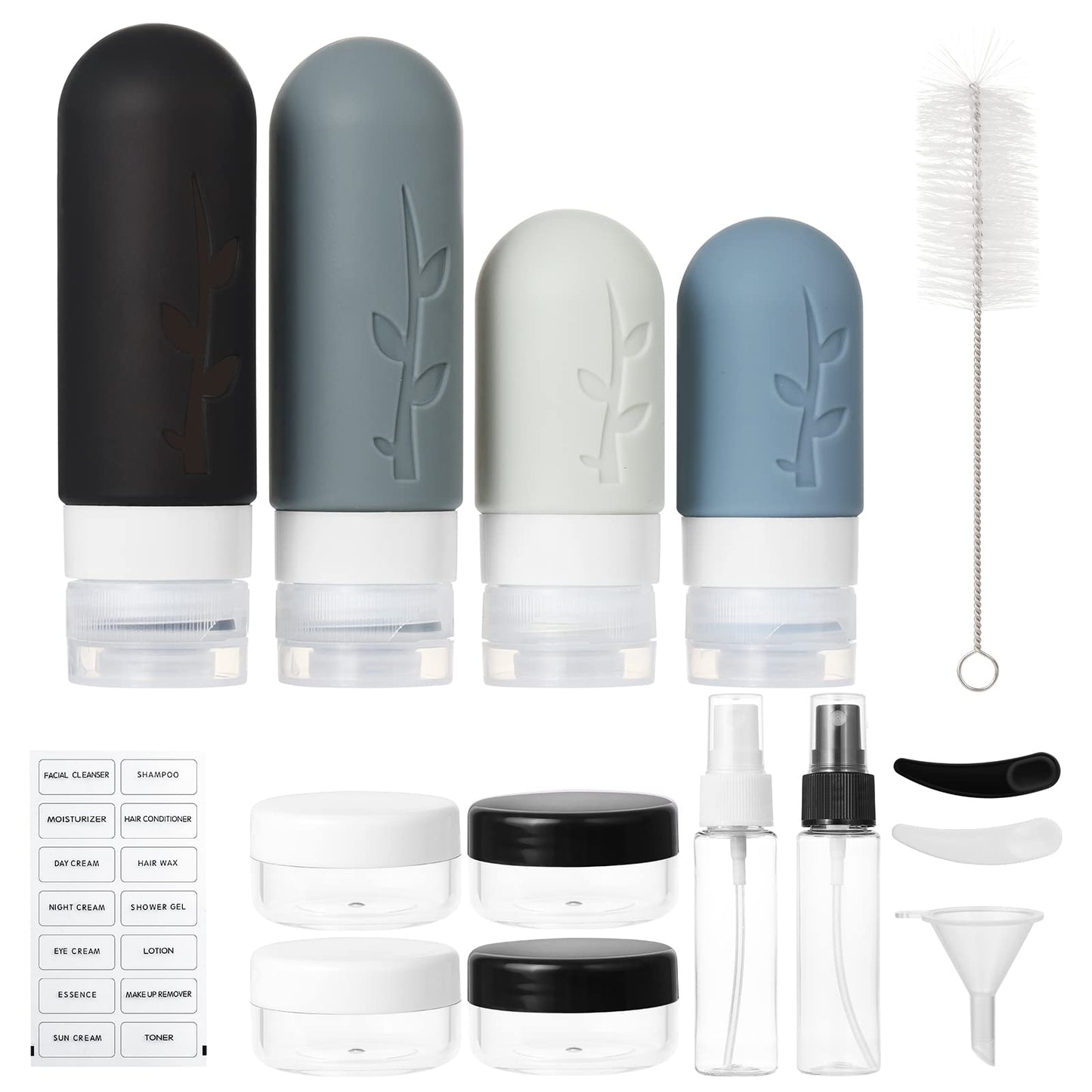 TSA Approved Toiletries Containers