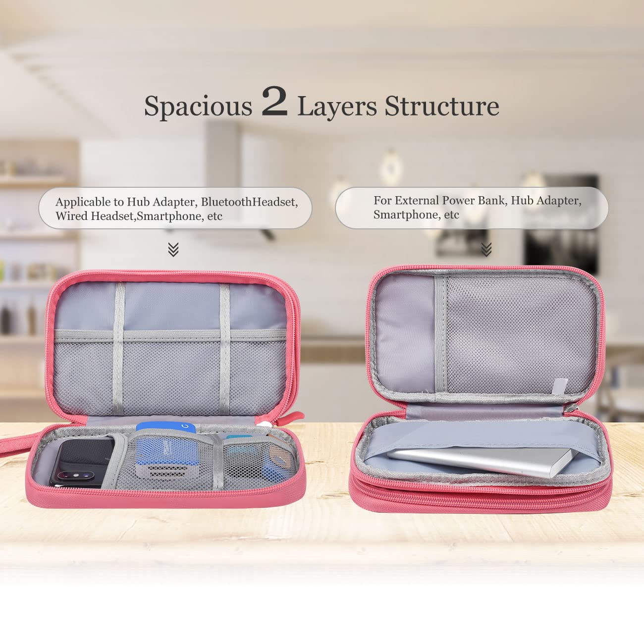 Water Resistant Electronics Organizer