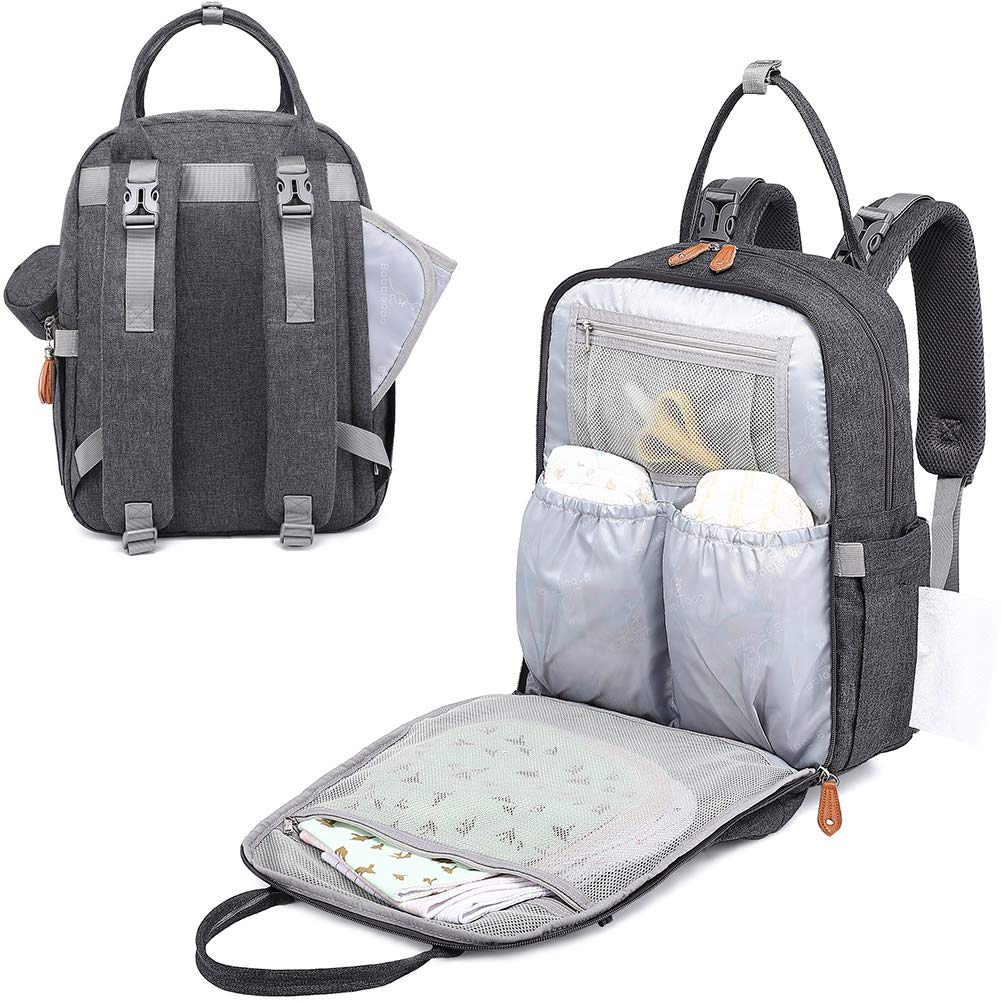 Waterproof travel diaper bag