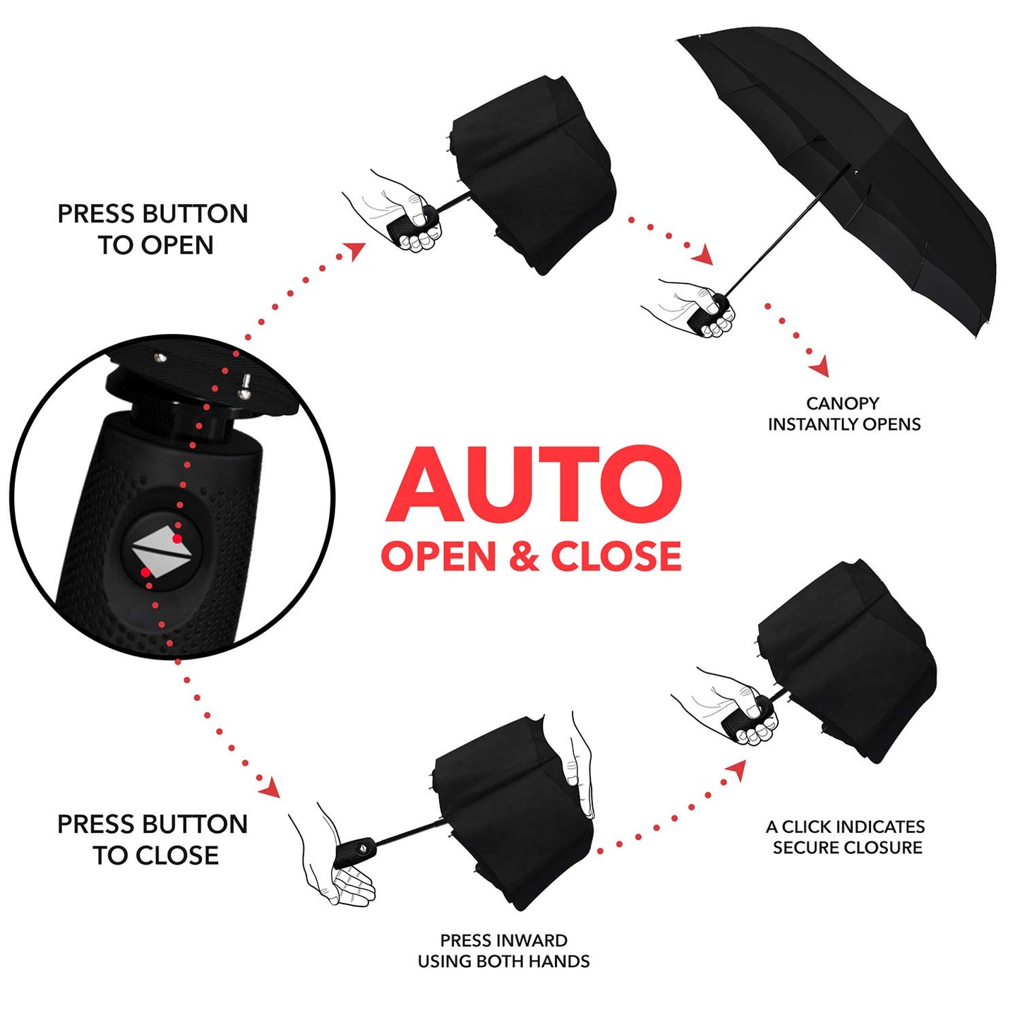 Portable Travel Umbrella