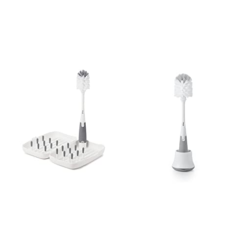 Ultra Compact OXO Travel Size Drying Rack with Bottle Brush