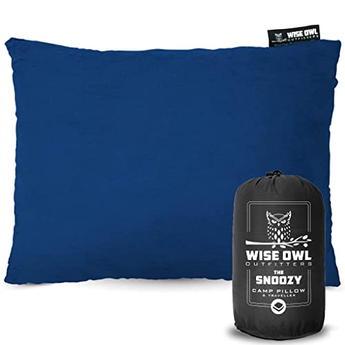 Small Travel Pillow - Blue