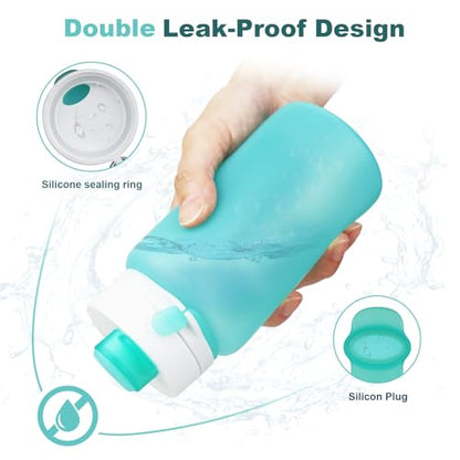 Collapsible BPA Free 19 oz Water Bottle