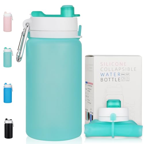 Collapsible BPA Free 19 oz Water Bottle