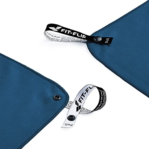 Compact & Ultra Soft Microfiber Towel - Blue