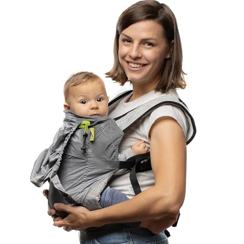 Boba Ultra-Lightweight Baby Carrier & Toddler Backpack Carrier - Grey