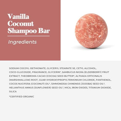 The Earthling Co. Shampoo Bar - Vanilla Coconut
