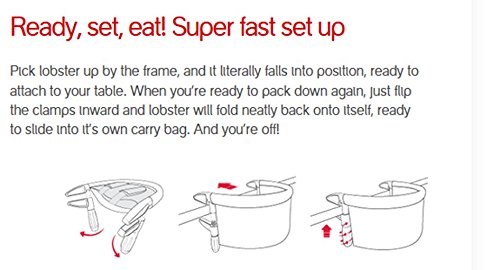 The "Lobster" Portable High Chair
