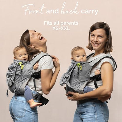 Boba Ultra-Lightweight Baby Carrier & Toddler Backpack Carrier - Grey