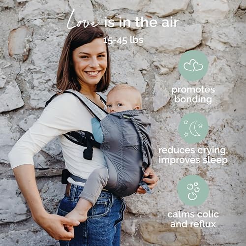 Boba Ultra-Lightweight Baby Carrier & Toddler Backpack Carrier - Grey