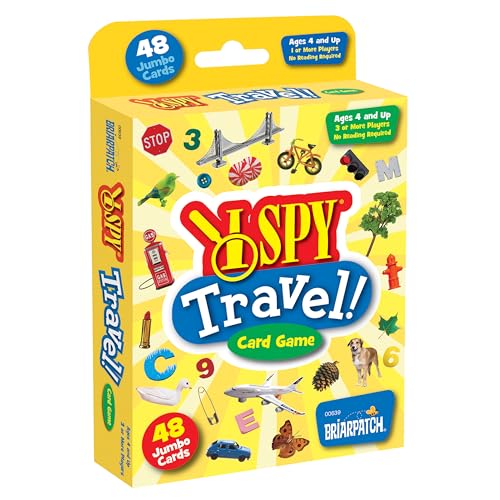 I Spy Travel Card Game - Ages 4+