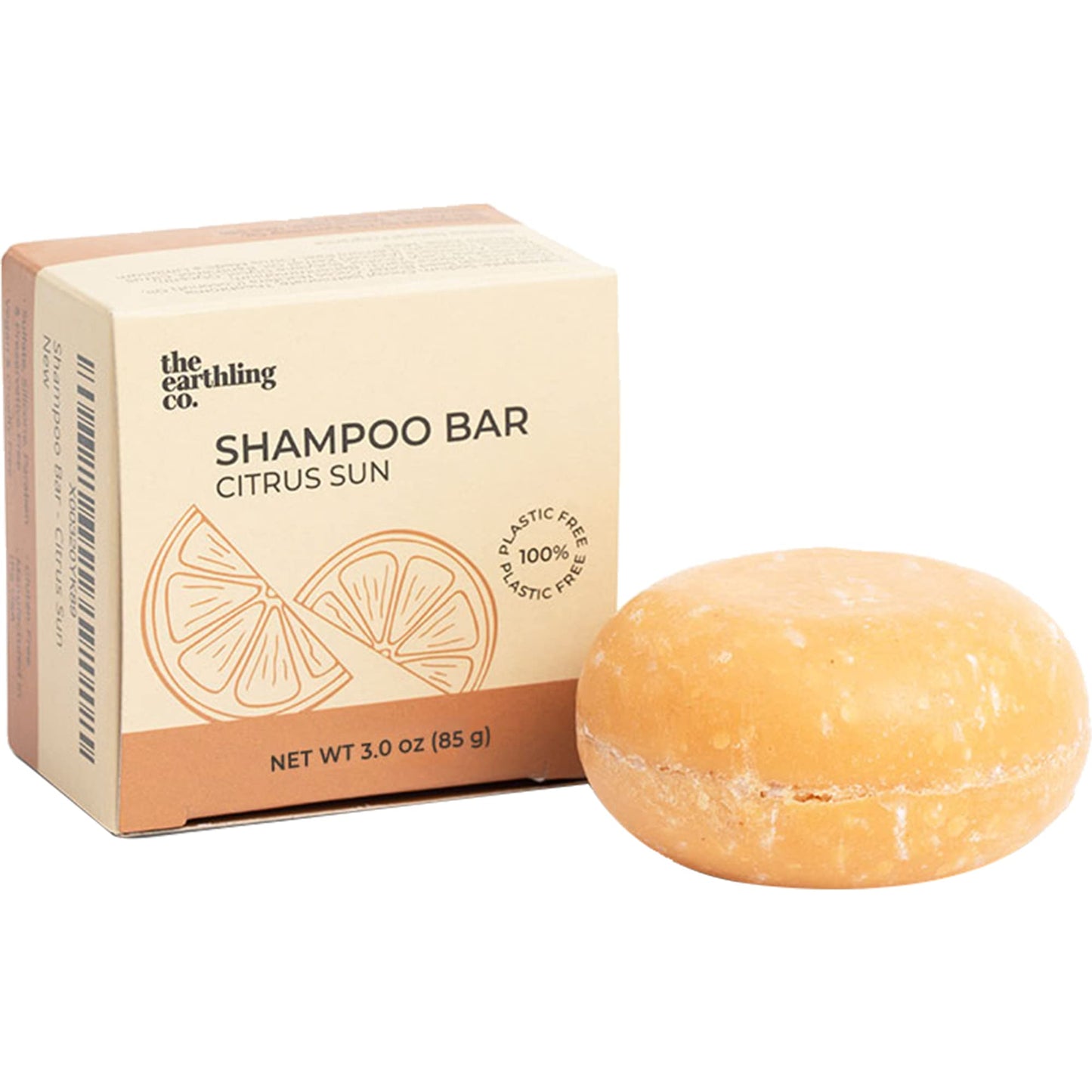 The Earthling Co. Shampoo & Conditioner Bar Set - Citrus Sun