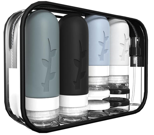 TSA Approved Toiletries Containers