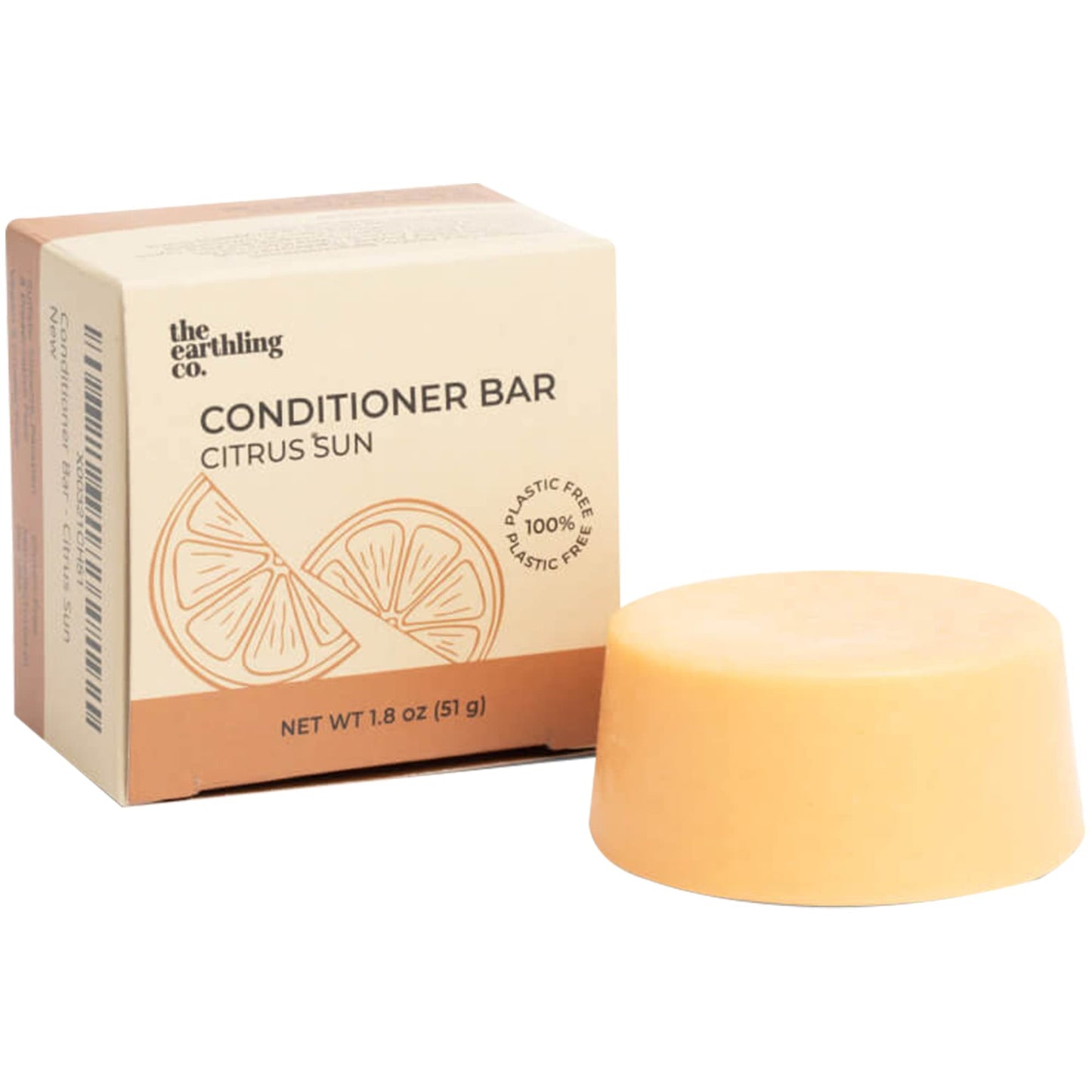 The Earthling Co. Shampoo & Conditioner Bar Set - Citrus Sun