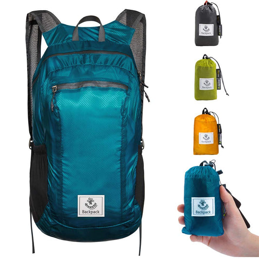 Lightweight packable 16L daypack - Blue