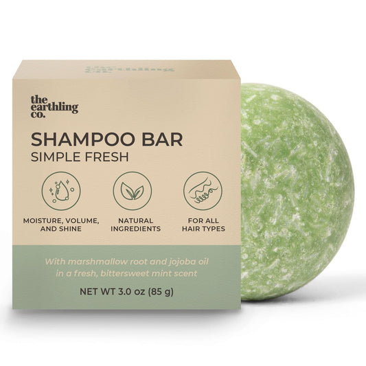 The Earthling Co. Shampoo Bar - Simple Fresh