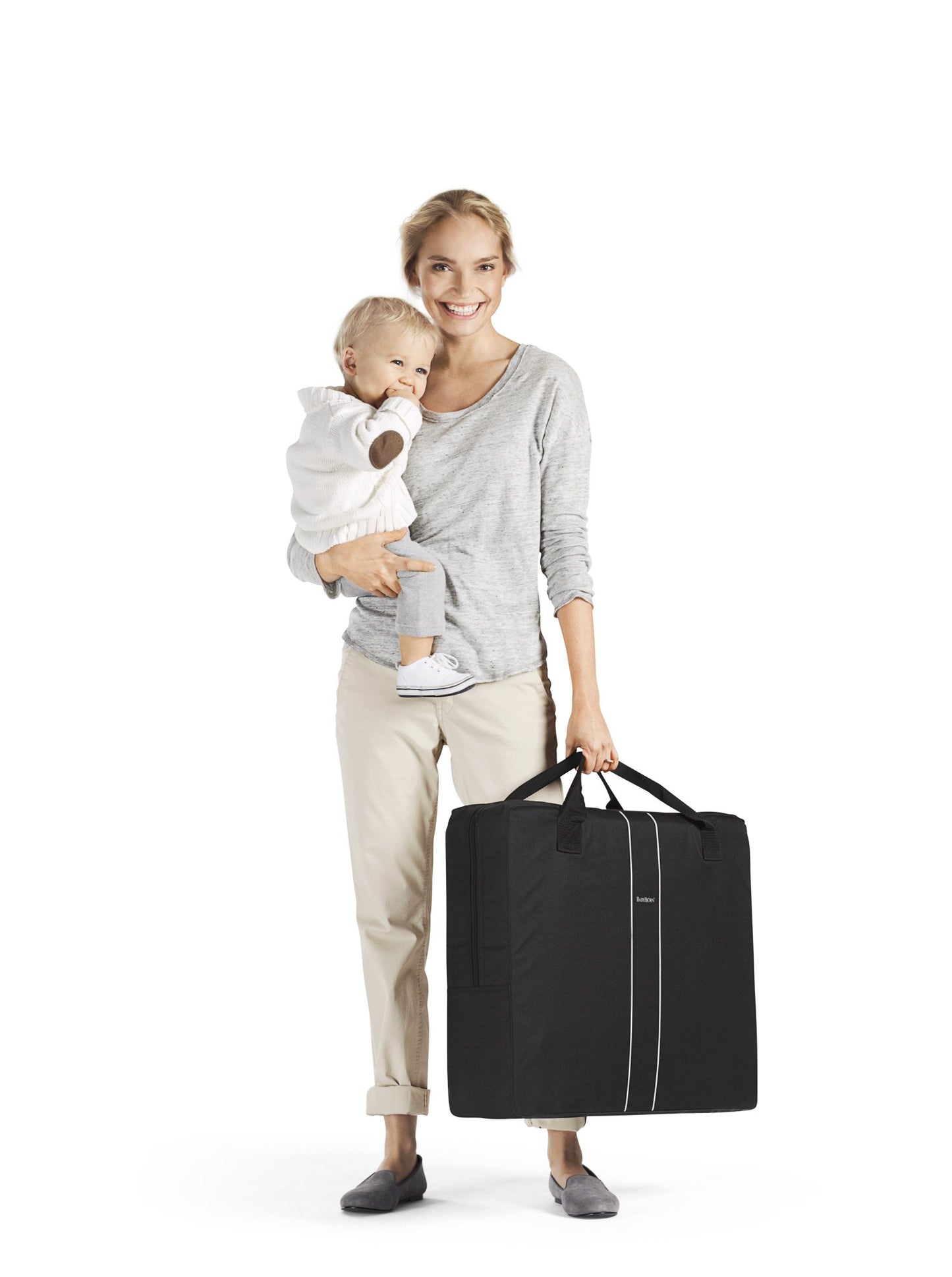BabyBjörn Travel Crib Light - Silver
