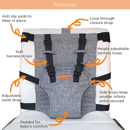 Rollable Fabric Baby High Chair