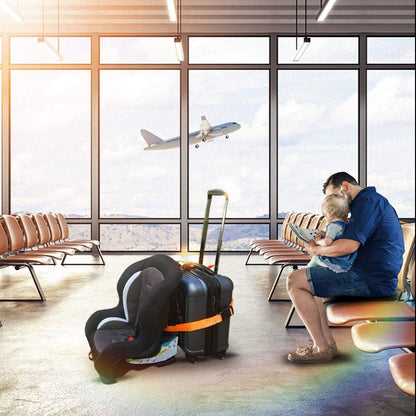 Car Seat Travel Strap to Connect to Luggage