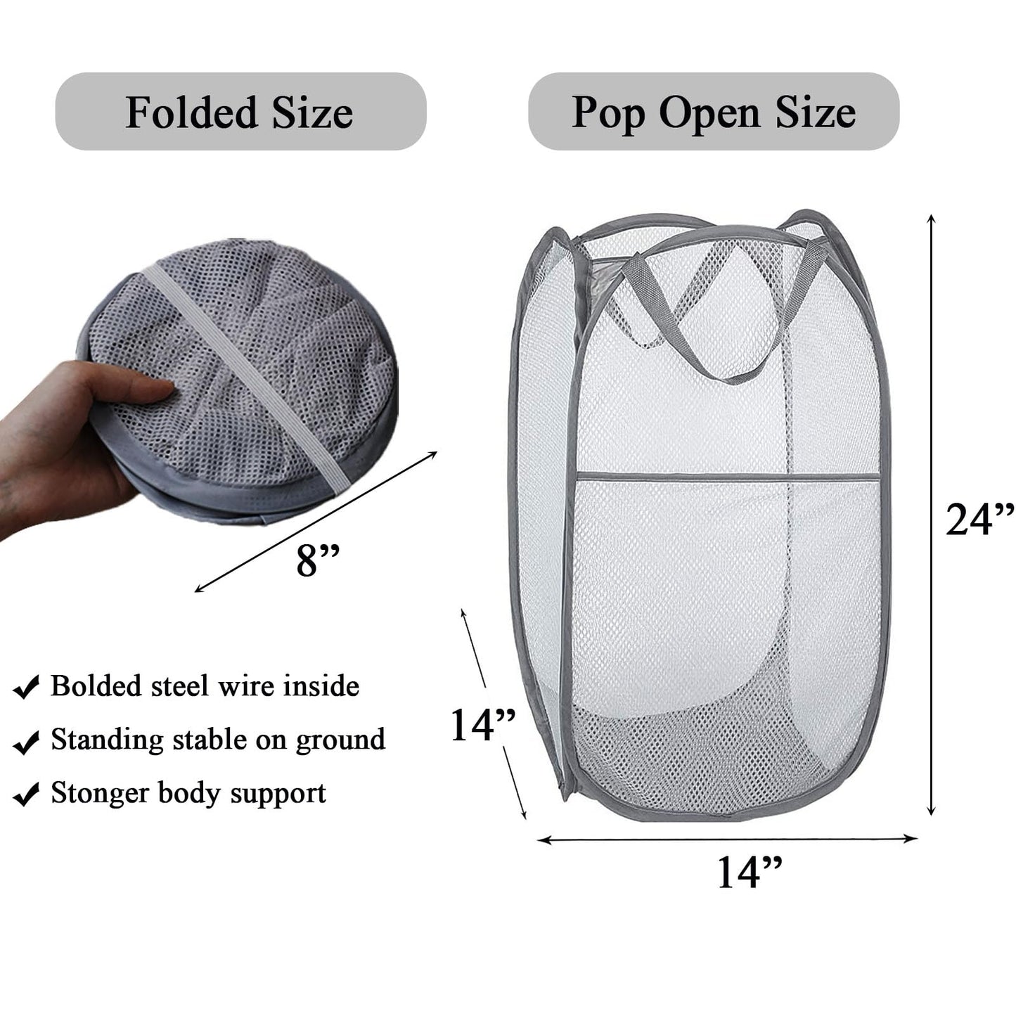 Pop-up Laundry Basket