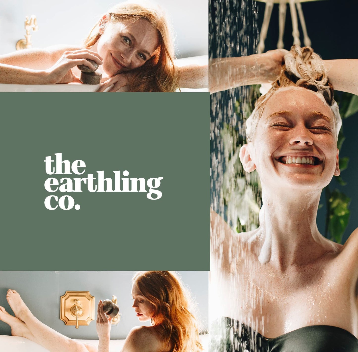The Earthling Co. Shampoo & Conditioner Bar Set - Vanilla Coconut