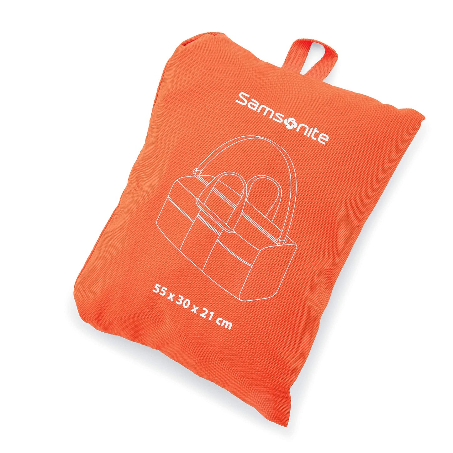 Samsonite Foldaway Packable Duffel Bag - Orange Tiger