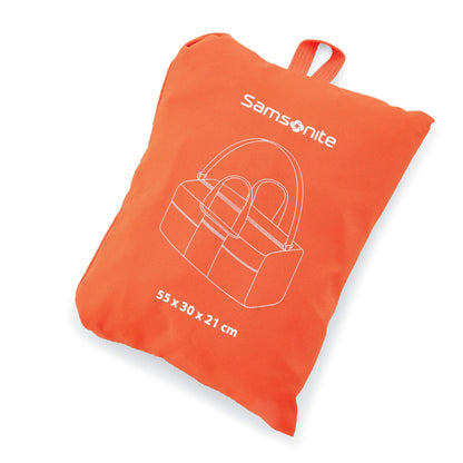 Samsonite Foldaway Packable Duffel Bag - Orange Tiger