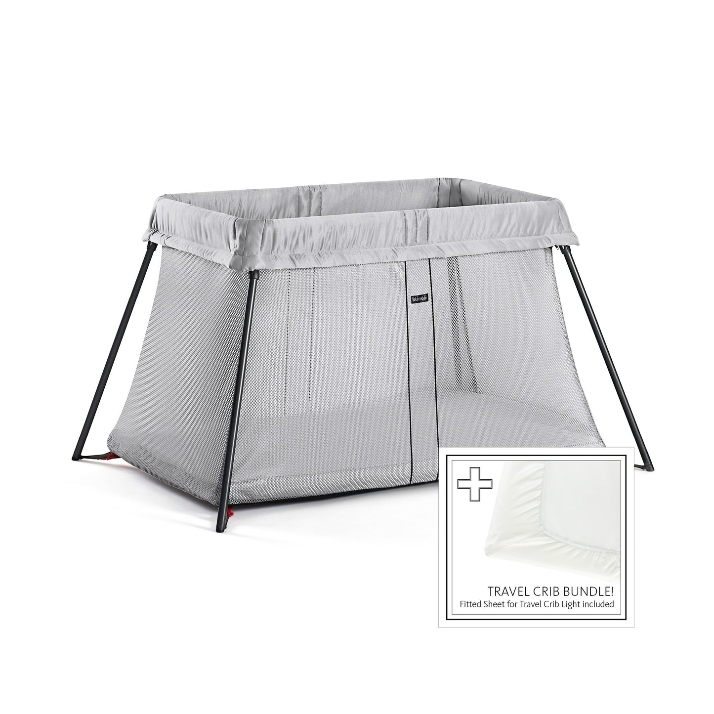 BabyBjörn Travel Crib Light - Silver